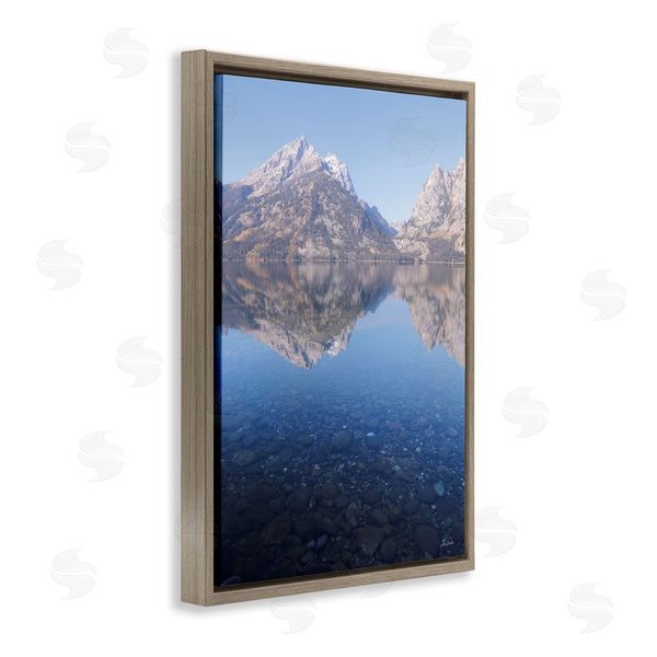 Stupell Industries Lori Deiter | Clear Water Reflection Landscape Wall Art