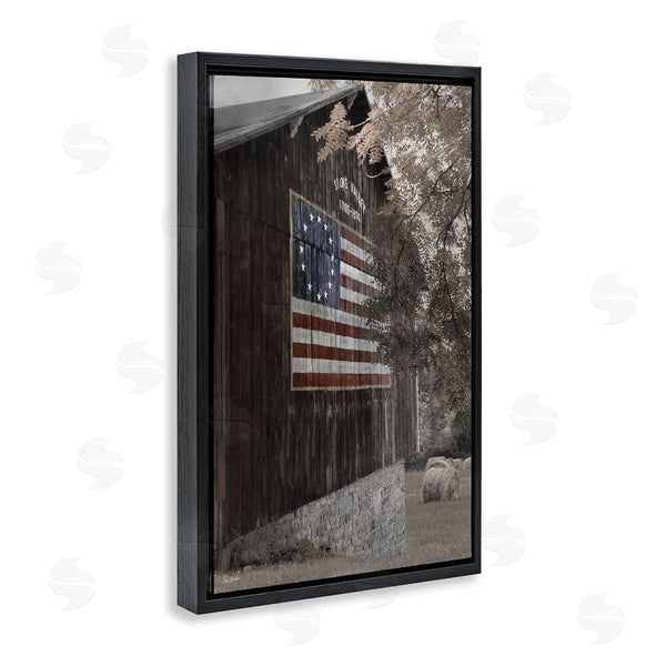 Stupell Industries Lori Deiter | Colonial Flag On Barn