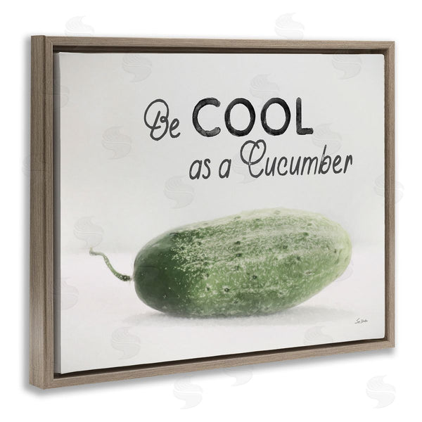 Stupell Industries Lori Deiter | Cool As A Cucumber Wall Art