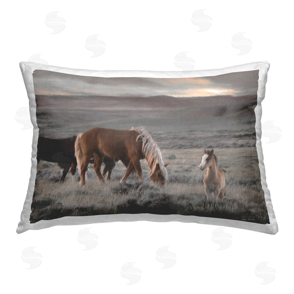 stupell industries Lori Deiter | Country Horses in Valley