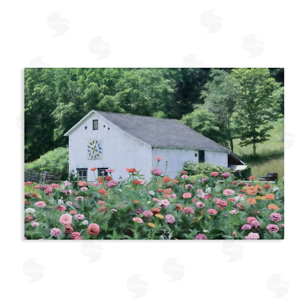 stupell industries Lori Deiter | Countryside House in Garden