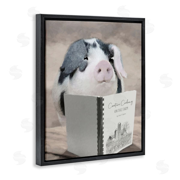 Stupell Industries Lori Deiter | Creative Cooking Pig Wall Art
