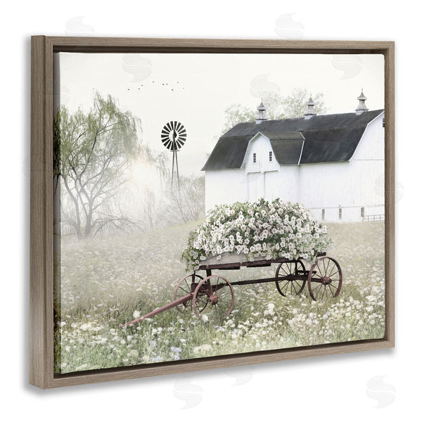 Stupell Industries Lori Deiter | Endearing Vintage Flower Wagon