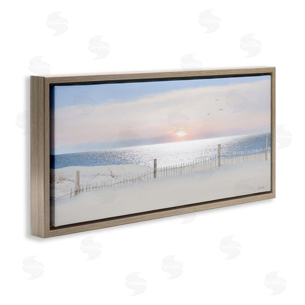 Stupell Industries Lori Deiter | Fence Along Shore Wall Art
