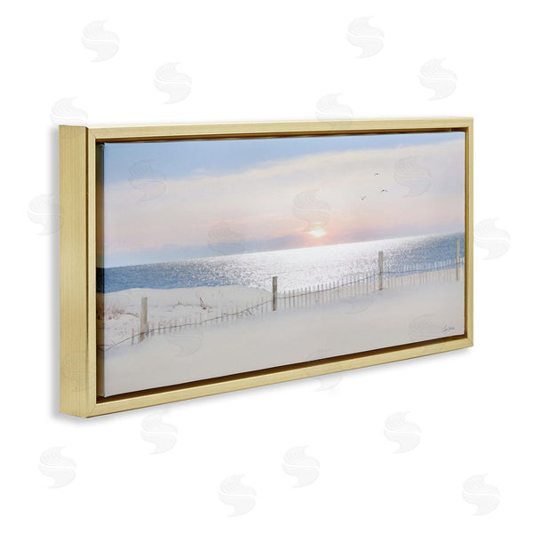 Stupell Industries Lori Deiter | Fence Along Shore Wall Art