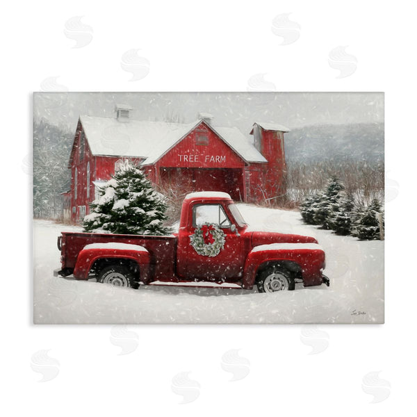 stupell industries Lori Deiter | Festive Tree Farm Pickup