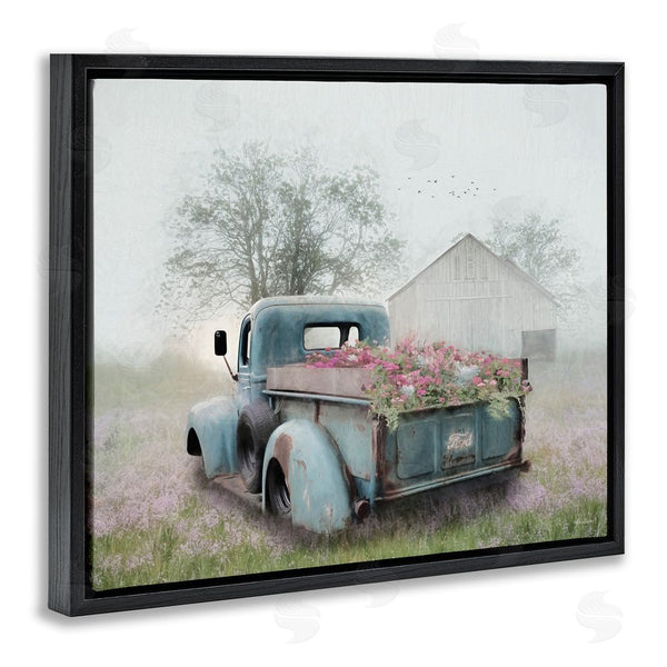 Stupell Industries Lori Deiter | Foggy Truck With Flowers Wall Art