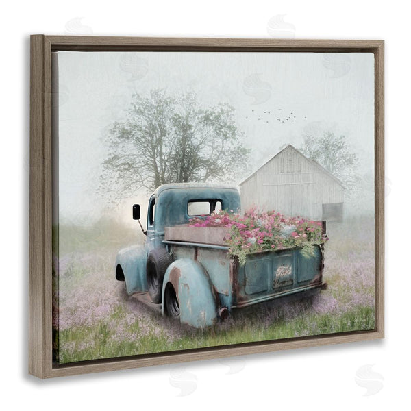 Stupell Industries Lori Deiter | Foggy Truck With Flowers Wall Art