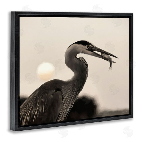 Stupell Industries Lori Deiter | Heron Feeding On Fish