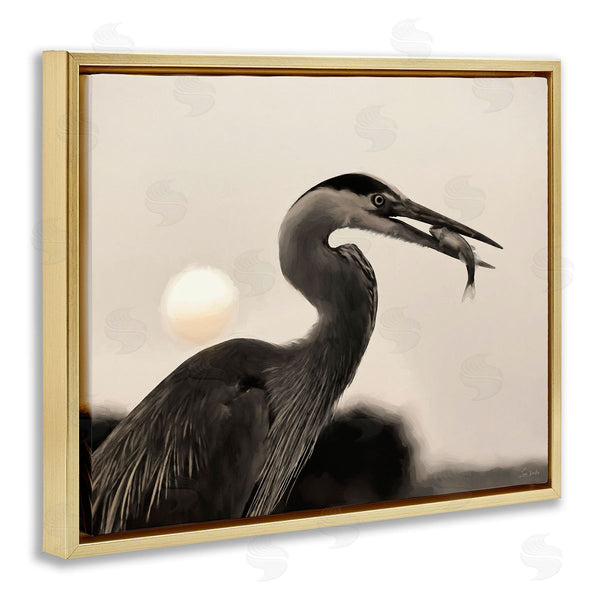 Stupell Industries Lori Deiter | Heron Feeding On Fish