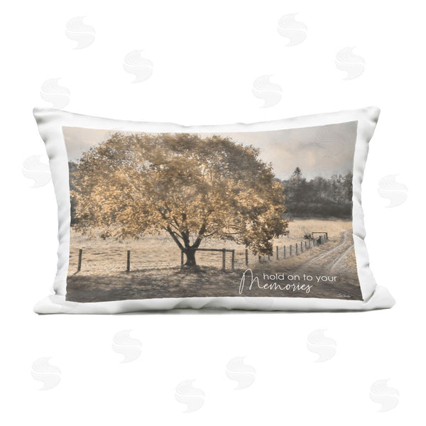 Stupell Industries Lori Deiter | Hold On To Memories Landscape Printed Throw Pillow