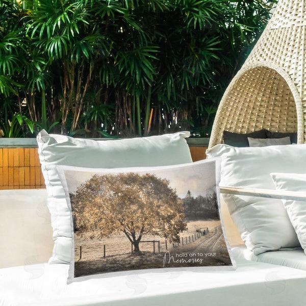 Stupell Industries Lori Deiter | Hold On To Memories Landscape Printed Throw Pillow
