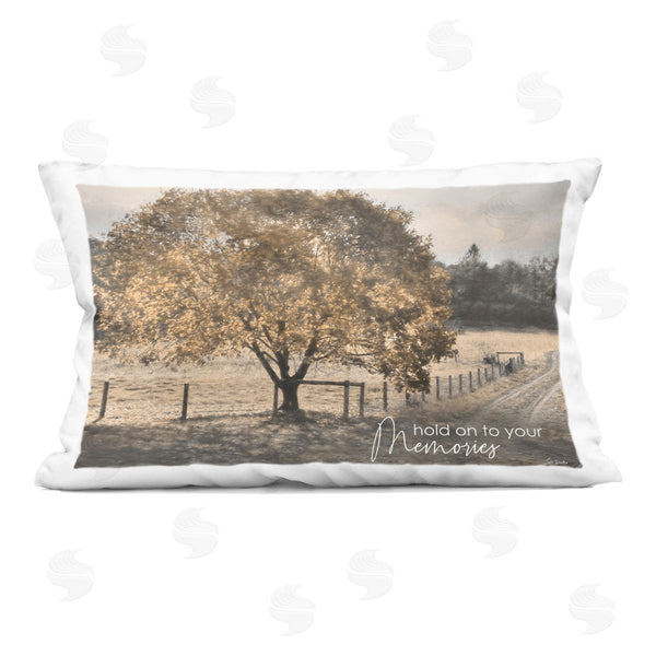 stupell industries Lori Deiter | Hold on To Memories Landscape Printed Throw Pillow