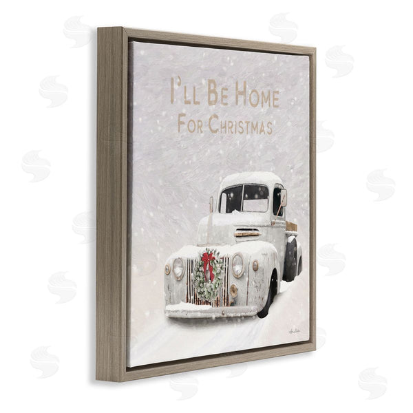 Stupell Industries Lori Deiter | Home For Christmas Phrase Wall Art