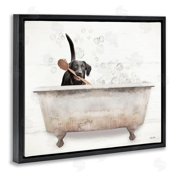 Stupell Industries Lori Deiter | Labrador Dog Bubble Bath