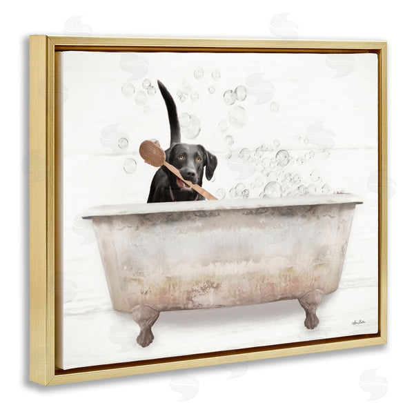 Stupell Industries Lori Deiter | Labrador Dog Bubble Bath