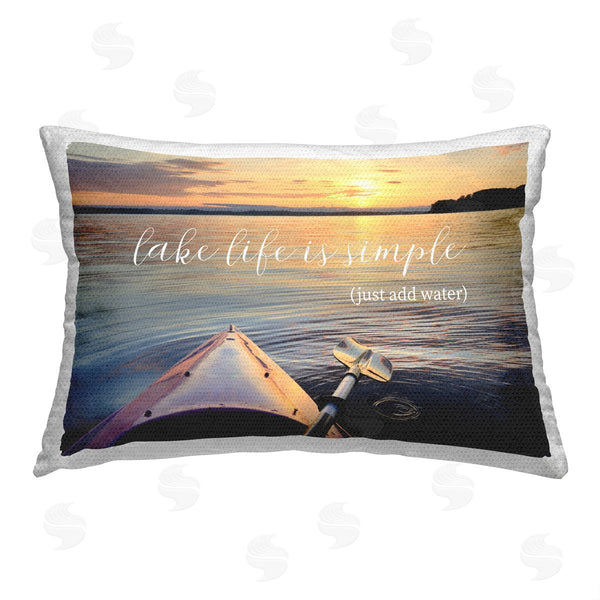 Stupell Industries Lori Deiter | Lake Life Phrase Scenery