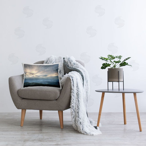 Stupell Industries Lori Deiter | Light Will Always Shine Landscape Printed Throw Pillow