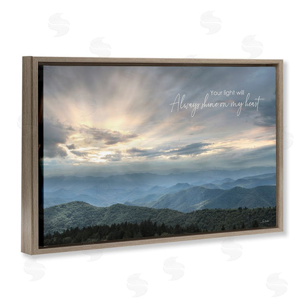 Stupell Industries Lori Deiter | Light Will Always Shine Landscape Wall Art