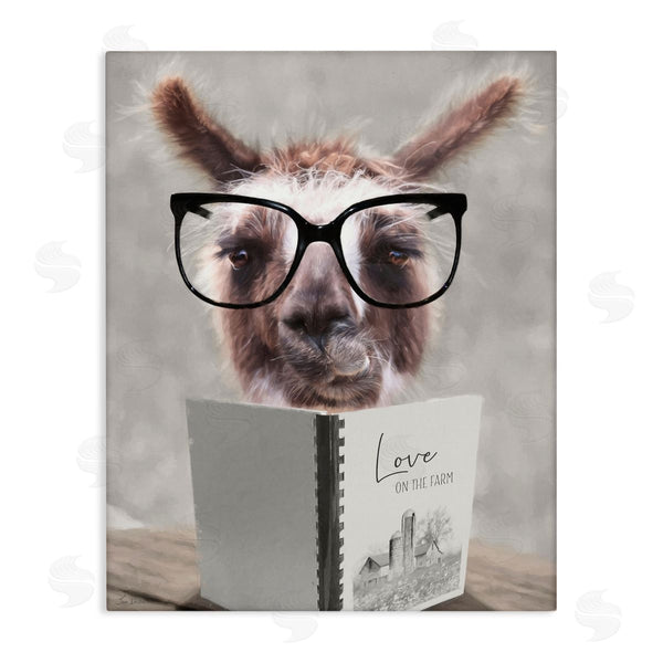 stupell industries Lori Deiter | Love on the Farm Llama Wall Art