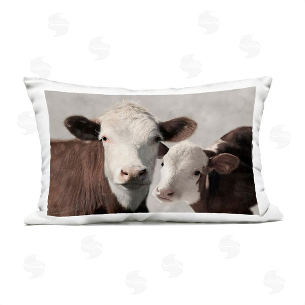 Stupell Industries Lori Deiter | Mommy & Me Cows Throw Pillow