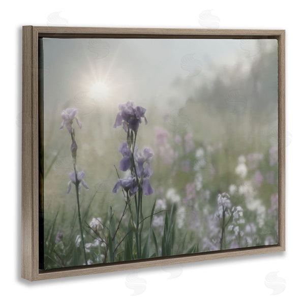 Stupell Industries Lori Deiter | Morning Violet Field Blooming Sung Glare Photography Wall Art