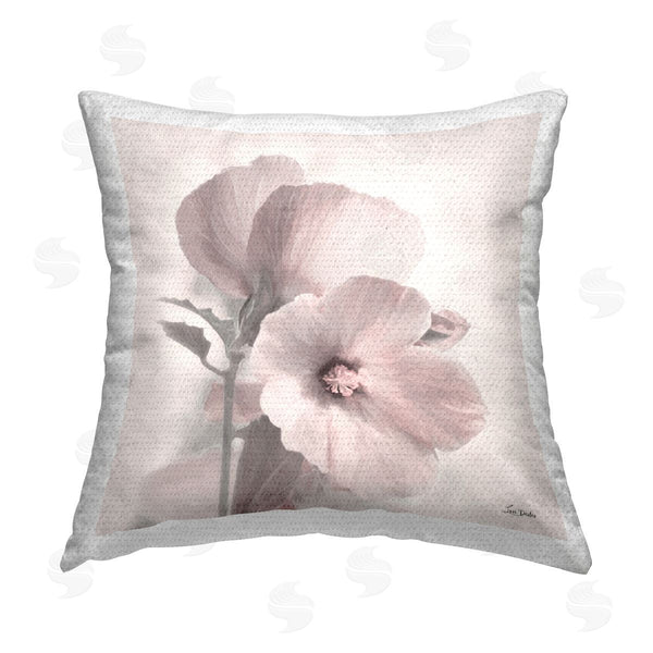 Stupell Industries Lori Deiter | Muted Flower Blossoms Printed Throw Pillow