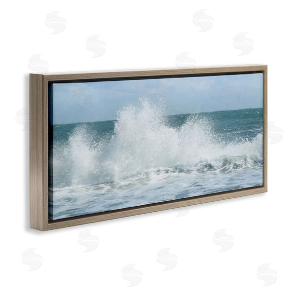 Stupell Industries Lori Deiter | Ocean Waves Crashing Foam Splash Wall Art