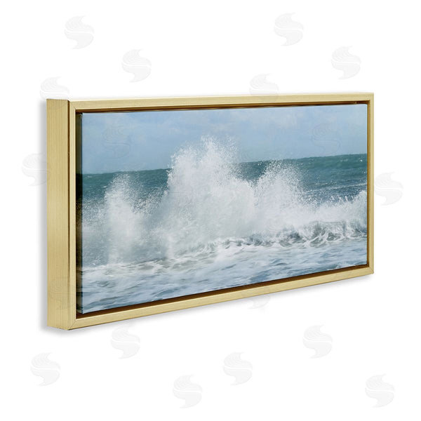 Stupell Industries Lori Deiter | Ocean Waves Crashing Foam Splash Wall Art