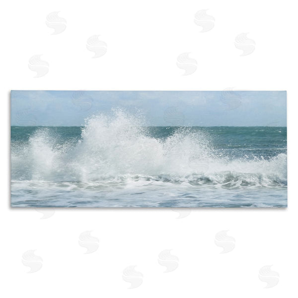 stupell industries Lori Deiter | Ocean Waves Crashing Foam Splash Wall Art