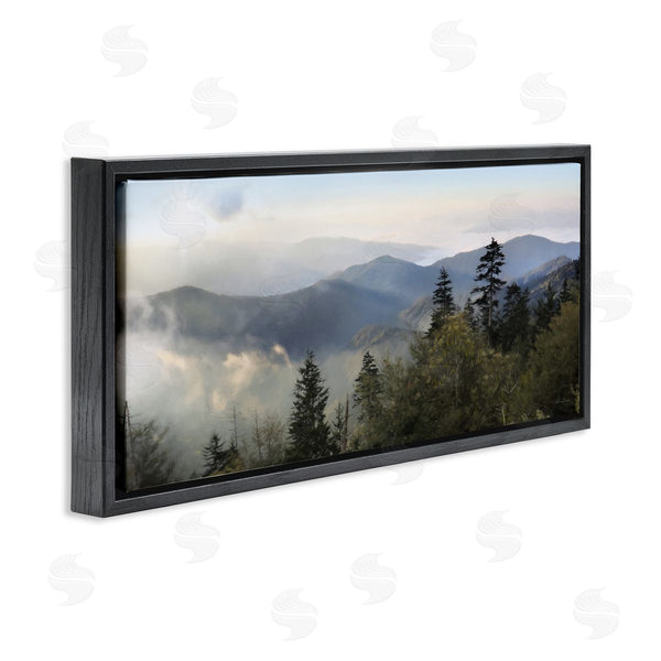 Stupell Industries Lori Deiter | Panoramic Cloudy Mountainous Nature Wall Art