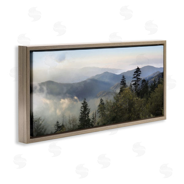 Stupell Industries Lori Deiter | Panoramic Cloudy Mountainous Nature Wall Art