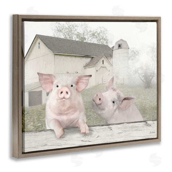 Stupell Industries Lori Deiter | Piglets Farm Scenery