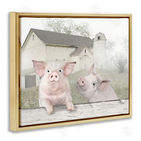 Stupell Industries Lori Deiter | Piglets Farm Scenery