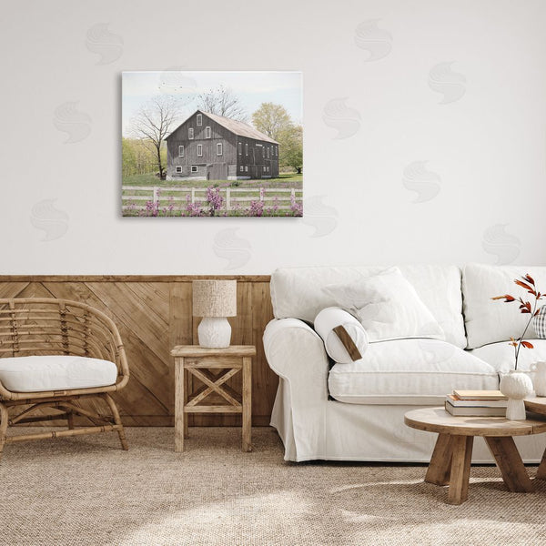 Stupell Industries Lori Deiter | Rural Country Cottage Comforting Grassy Meadow Flowers Wall Art