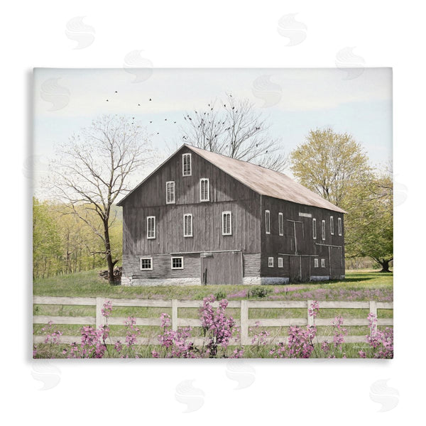 stupell industries Lori Deiter | Rural Country Cottage Comforting Grassy Meadow Flowers Wall Art