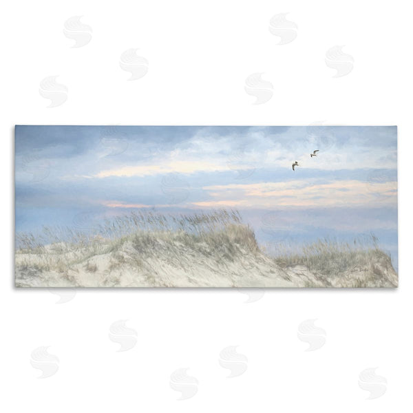 stupell industries Lori Deiter | Sea Gulls over Sand Dunes Wall Art