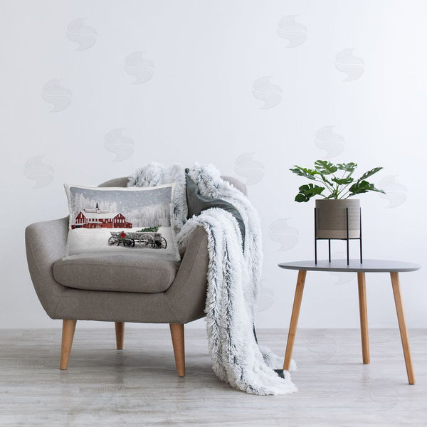 Stupell Industries Lori Deiter | Seasonal Snowy Wagon