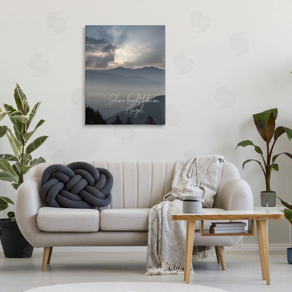 Stupell Industries Lori Deiter | Shine Bright Mountain Landscape Wall Art