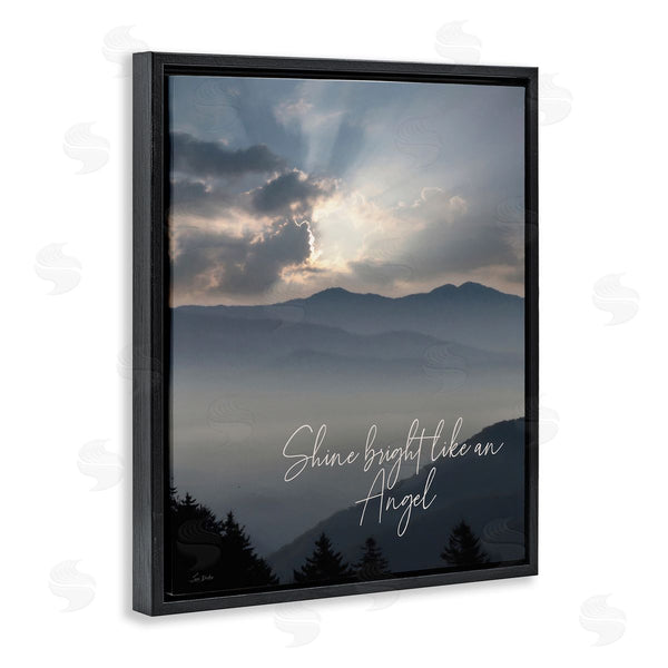 Stupell Industries Lori Deiter | Shine Bright Mountain Landscape Wall Art