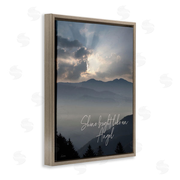 Stupell Industries Lori Deiter | Shine Bright Mountain Landscape Wall Art