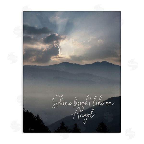 stupell industries Lori Deiter | Shine Bright Mountain Landscape Wall Art