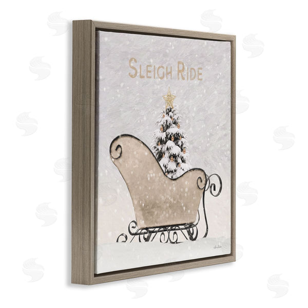 Stupell Industries Lori Deiter | Sleigh Ride Winter Scene