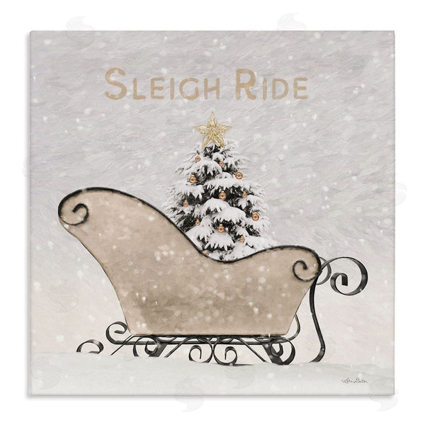 stupell industries Lori Deiter | Sleigh Ride Winter Scene