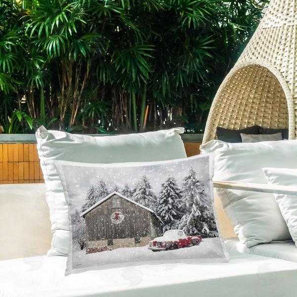 Stupell Industries Lori Deiter | Snow Covered Farm Scene