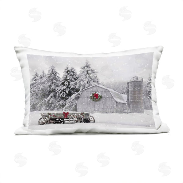 Stupell Industries Lori Deiter | Snow Covered Farmland