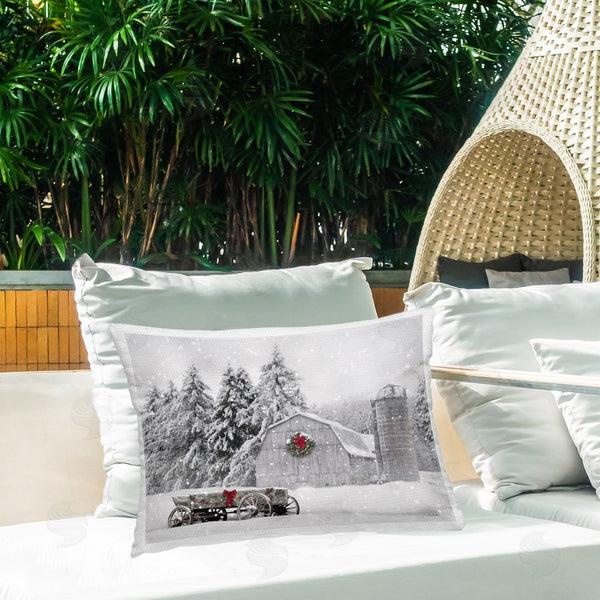 Stupell Industries Lori Deiter | Snow Covered Farmland