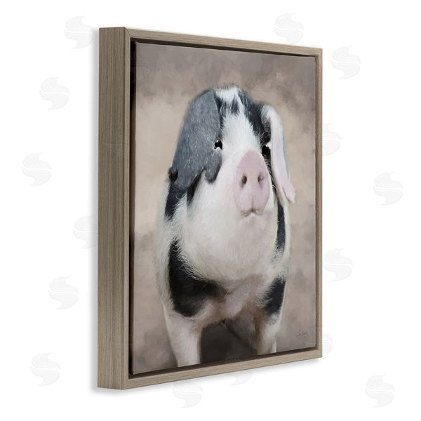 Stupell Industries Lori Deiter | Spotted Piglet Portrait