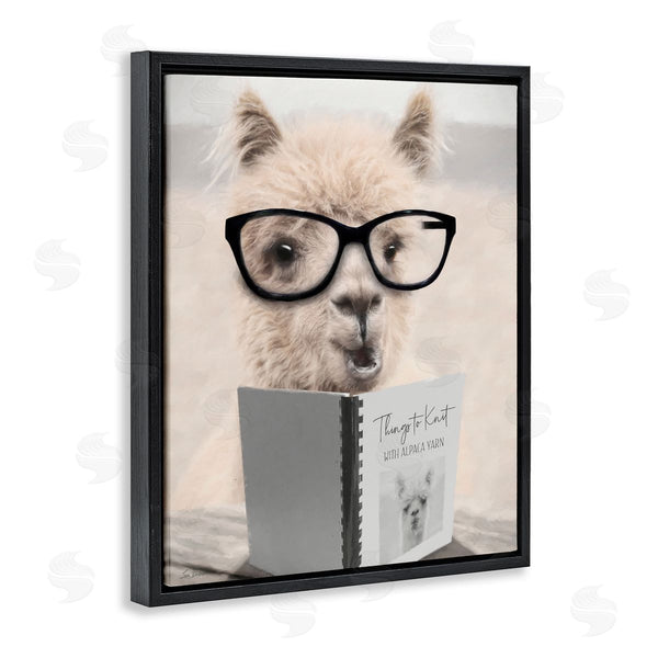 Stupell Industries Lori Deiter | Things To Knit Alpaca Wall Art