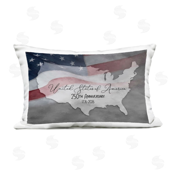 Stupell Industries Lori Deiter | USA 250th Anniversary Printed Throw Pillow